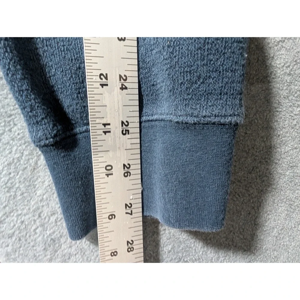 Orvis Quarter Zip Fleece Pullover XXL Blue Outdoor Casual Sweater